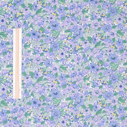 Liberty of London (Cotton Tana Lawn Fabric) - Dahlia Dream - FO:REST Fabric 布恩堂Liberty fabrictana lawnjapanese fabricykk zipper
