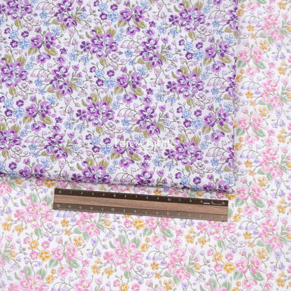 Liberty of London (Cotton Tana Lawn Fabric) - Daisy Annabel - FO:REST Fabric 布恩堂Liberty fabrictana lawnjapanese fabricykk zipper