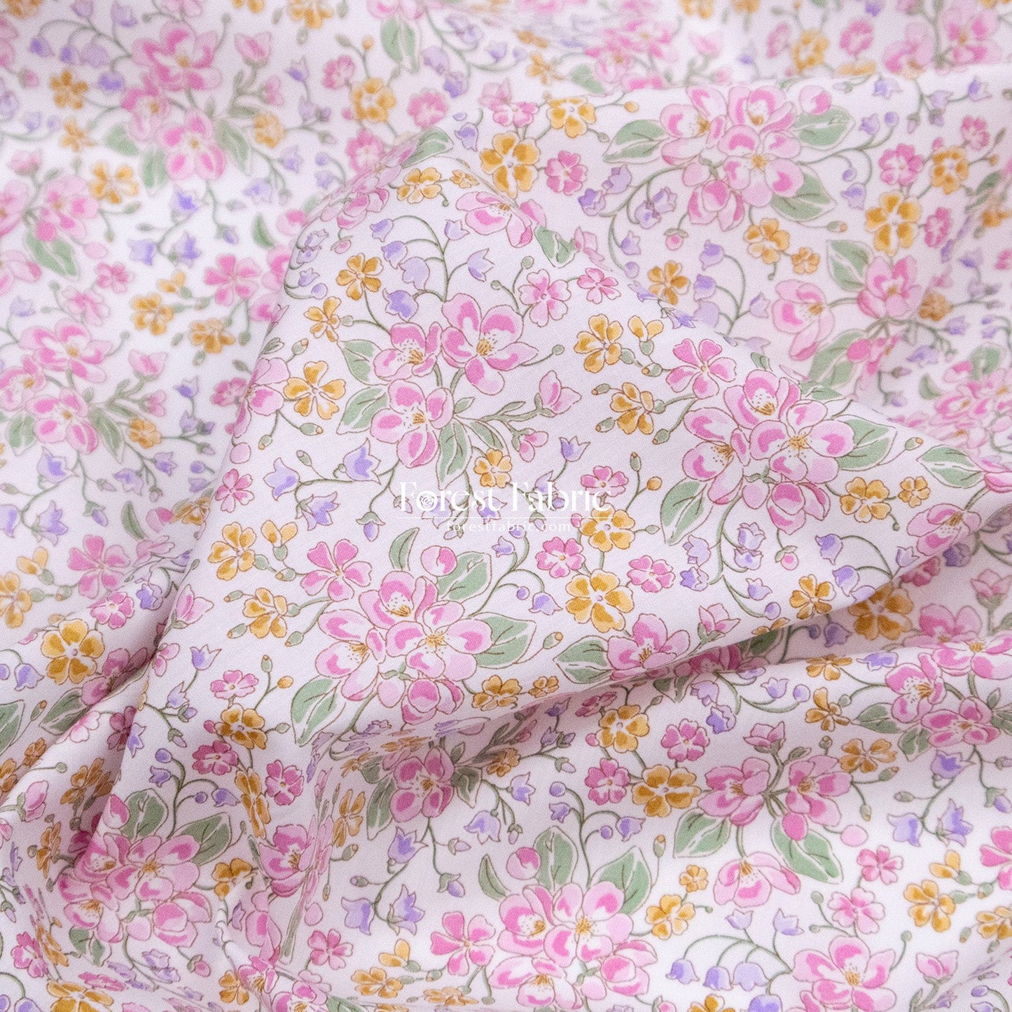 Liberty of London (Cotton Tana Lawn Fabric) - Daisy Annabel - FO:REST Fabric 布恩堂Liberty fabrictana lawnjapanese fabricykk zipper