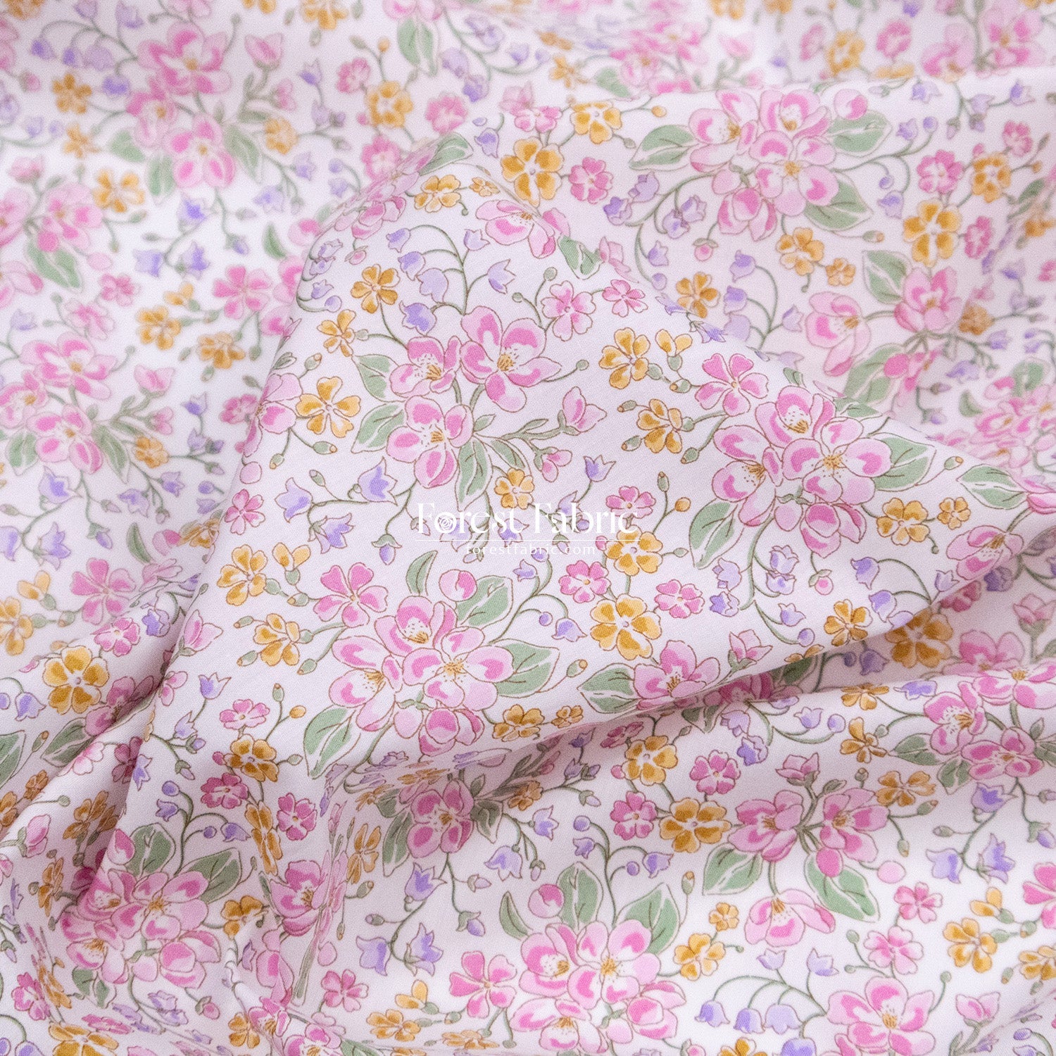 Liberty of London (Cotton Tana Lawn Fabric) - Daisy Annabel - FO:REST Fabric 布恩堂Liberty fabrictana lawnjapanese fabricykk zipper