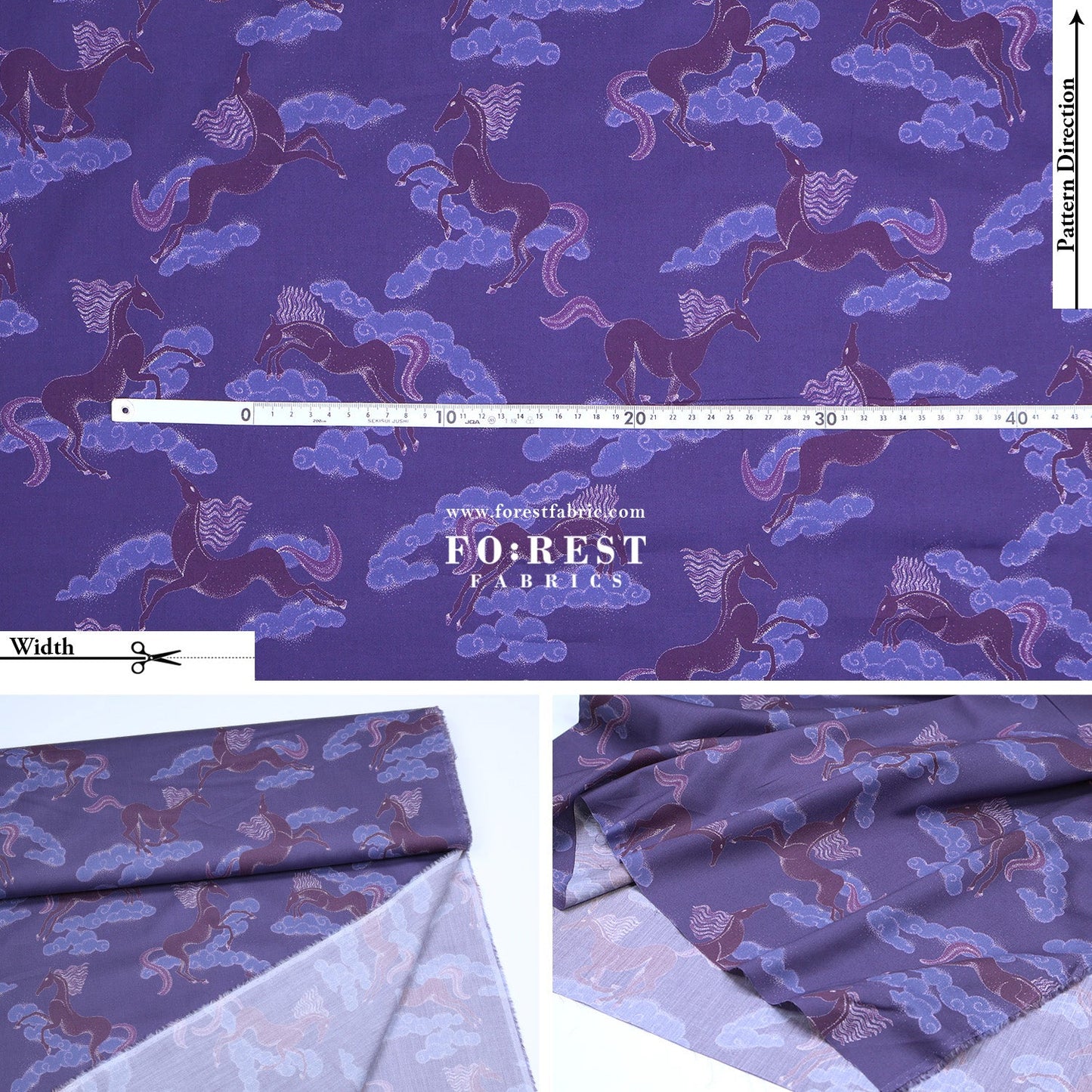 Liberty of London (Cotton Tana Lawn Fabric) - Deco Dressage - FO:REST Fabric 布恩堂Liberty fabrictana lawnjapanese fabricykk zipper