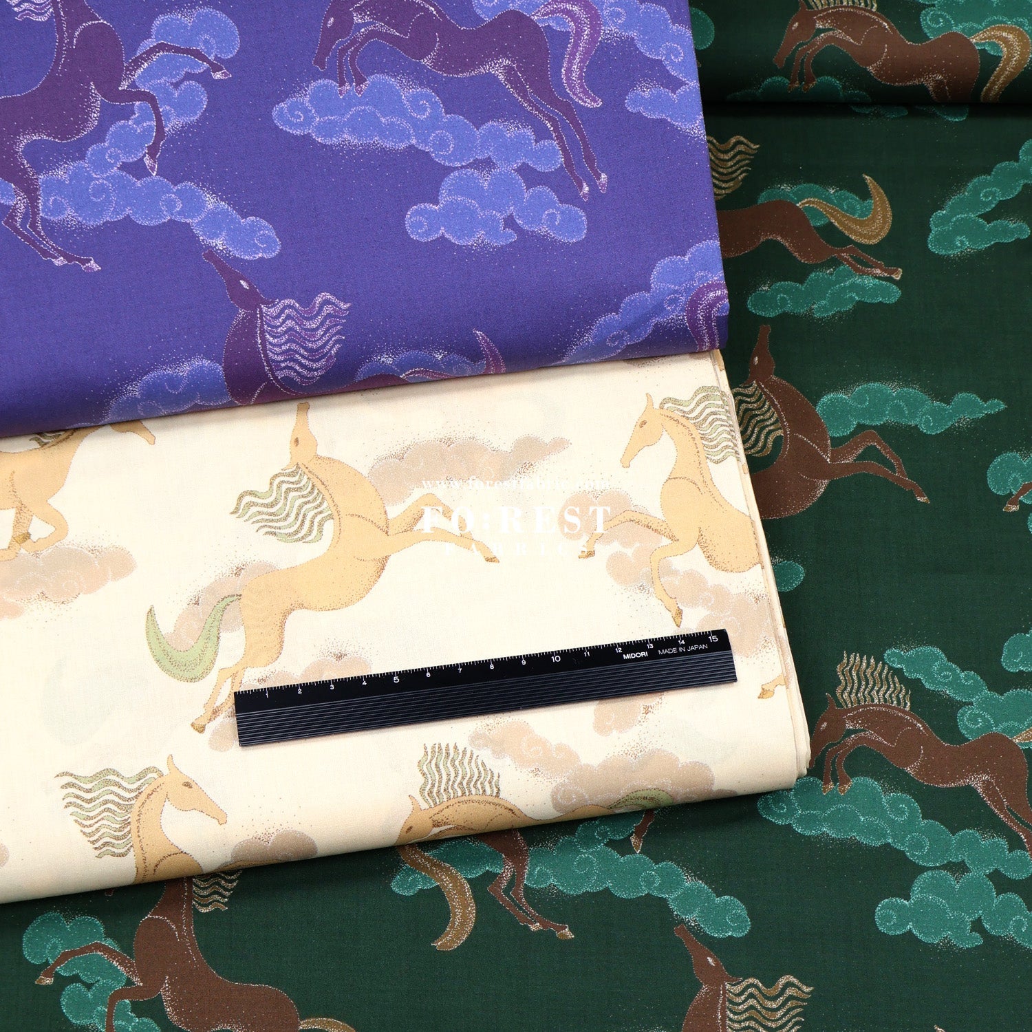 Liberty of London (Cotton Tana Lawn Fabric) - Deco Dressage - FO:REST Fabric 布恩堂Liberty fabrictana lawnjapanese fabricykk zipper