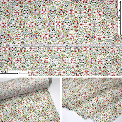 Liberty of London (Cotton Tana Lawn Fabric) - Delfie A - FO:REST Fabric 布恩堂Liberty fabrictana lawnjapanese fabricykk zipper