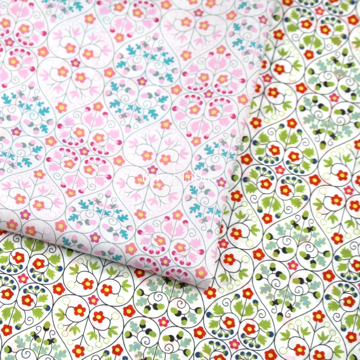 Liberty of London (Cotton Tana Lawn Fabric) - Delfie A - FO:REST Fabric 布恩堂Liberty fabrictana lawnjapanese fabricykk zipper