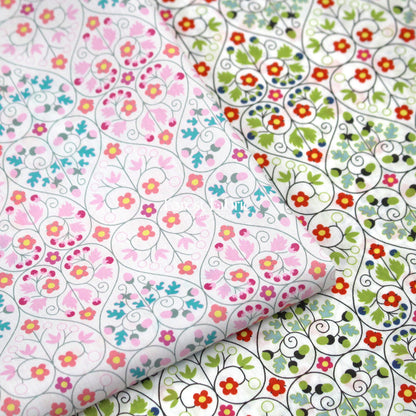 Liberty of London (Cotton Tana Lawn Fabric) - Delfie A - FO:REST Fabric 布恩堂Liberty fabrictana lawnjapanese fabricykk zipper