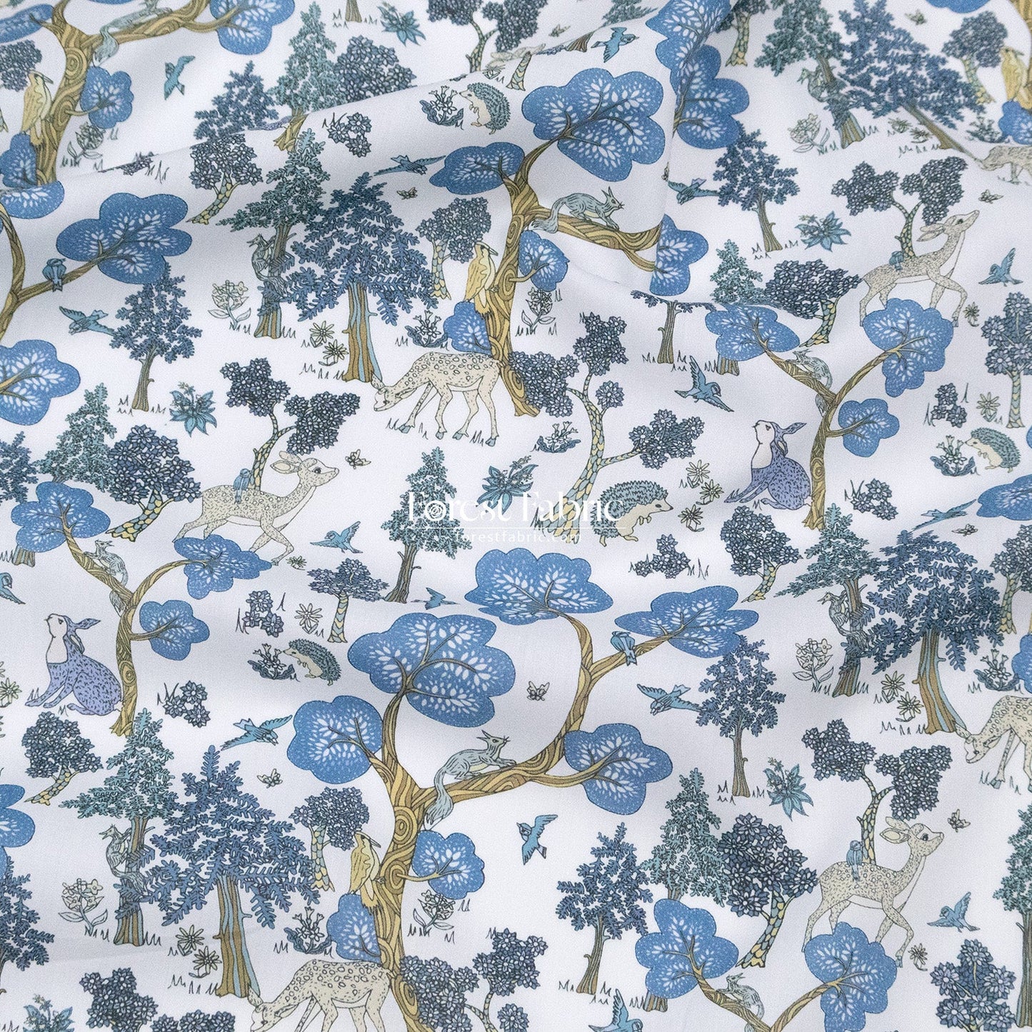 Liberty of London (Cotton Tana Lawn Fabric) - Doe a Deer - FO:REST Fabric 布恩堂Liberty fabrictana lawnjapanese fabricykk zipper