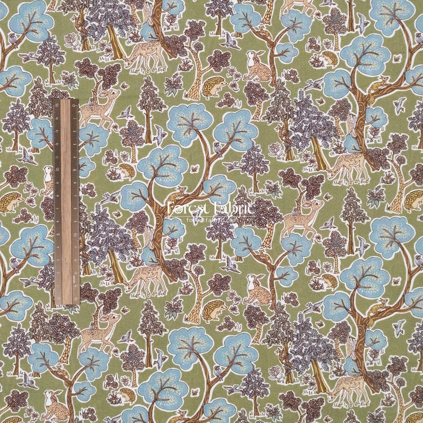 Liberty of London (Cotton Tana Lawn Fabric) - Doe a Deer - FO:REST Fabric 布恩堂Liberty fabrictana lawnjapanese fabricykk zipper