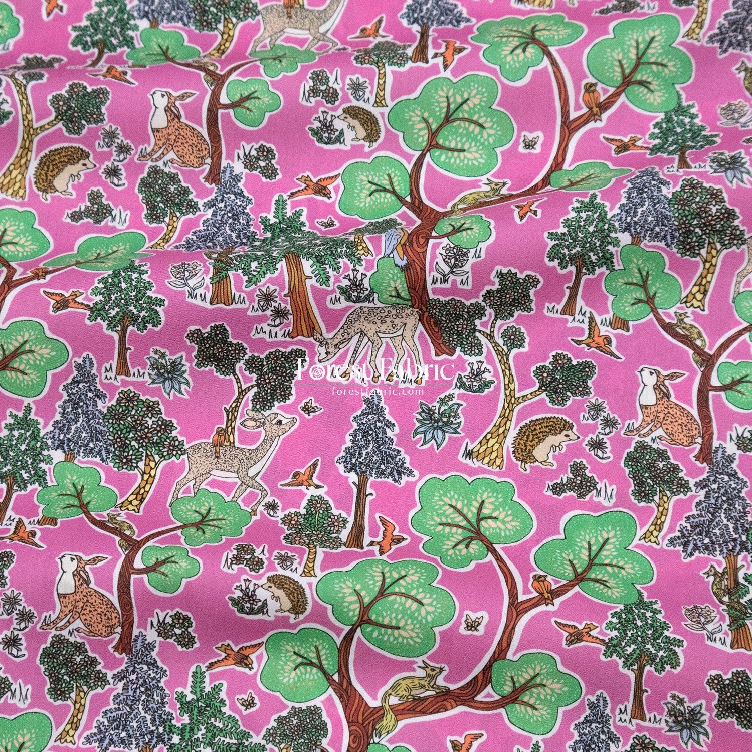 Liberty of London (Cotton Tana Lawn Fabric) - Doe a Deer - FO:REST Fabric 布恩堂Liberty fabrictana lawnjapanese fabricykk zipper
