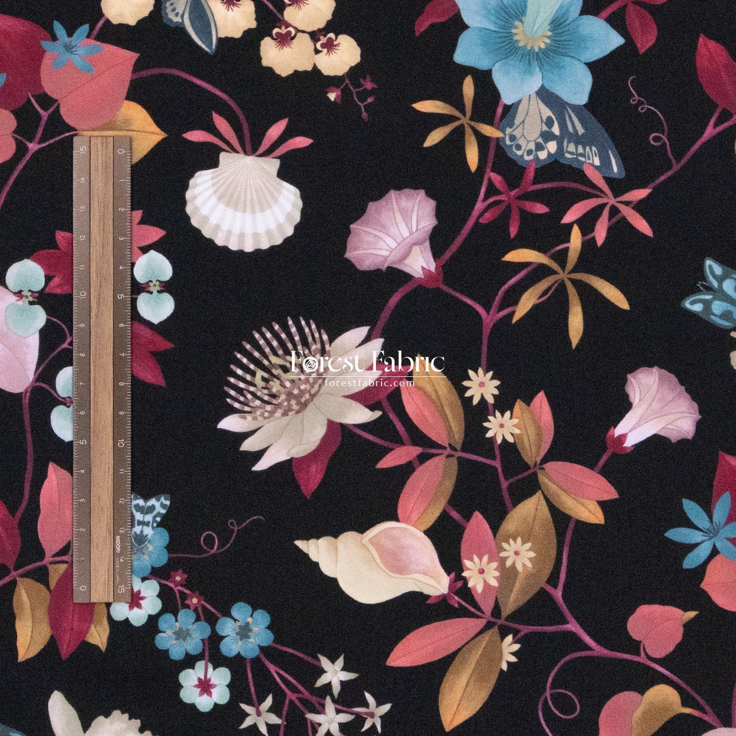 Liberty of London (Cotton Tana Lawn Fabric) - Doreen June - FO:REST Fabric 布恩堂Liberty fabrictana lawnjapanese fabricykk zipper