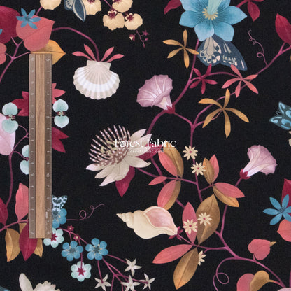 Liberty of London (Cotton Tana Lawn Fabric) - Doreen June - FO:REST Fabric 布恩堂Liberty fabrictana lawnjapanese fabricykk zipper