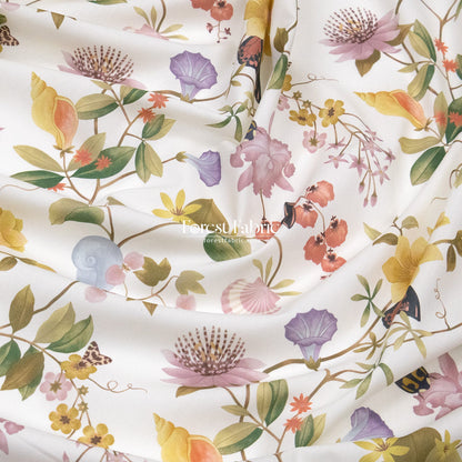 Liberty of London (Cotton Tana Lawn Fabric) - Doreen June - FO:REST Fabric 布恩堂Liberty fabrictana lawnjapanese fabricykk zipper