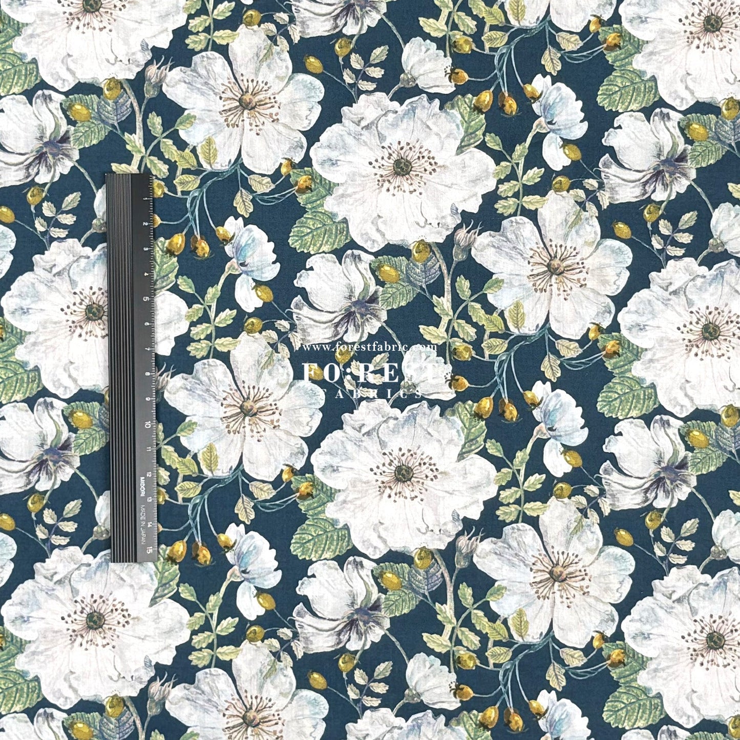 Liberty of London (Cotton Tana Lawn Fabric) - Dorset Rose - FO:REST Fabric 布恩堂Liberty fabrictana lawnjapanese fabricykk zipper