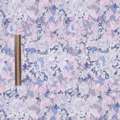 Liberty of London (Cotton Tana Lawn Fabric) - Dreamscape - FO:REST Fabric 布恩堂Liberty fabrictana lawnjapanese fabricykk zipper
