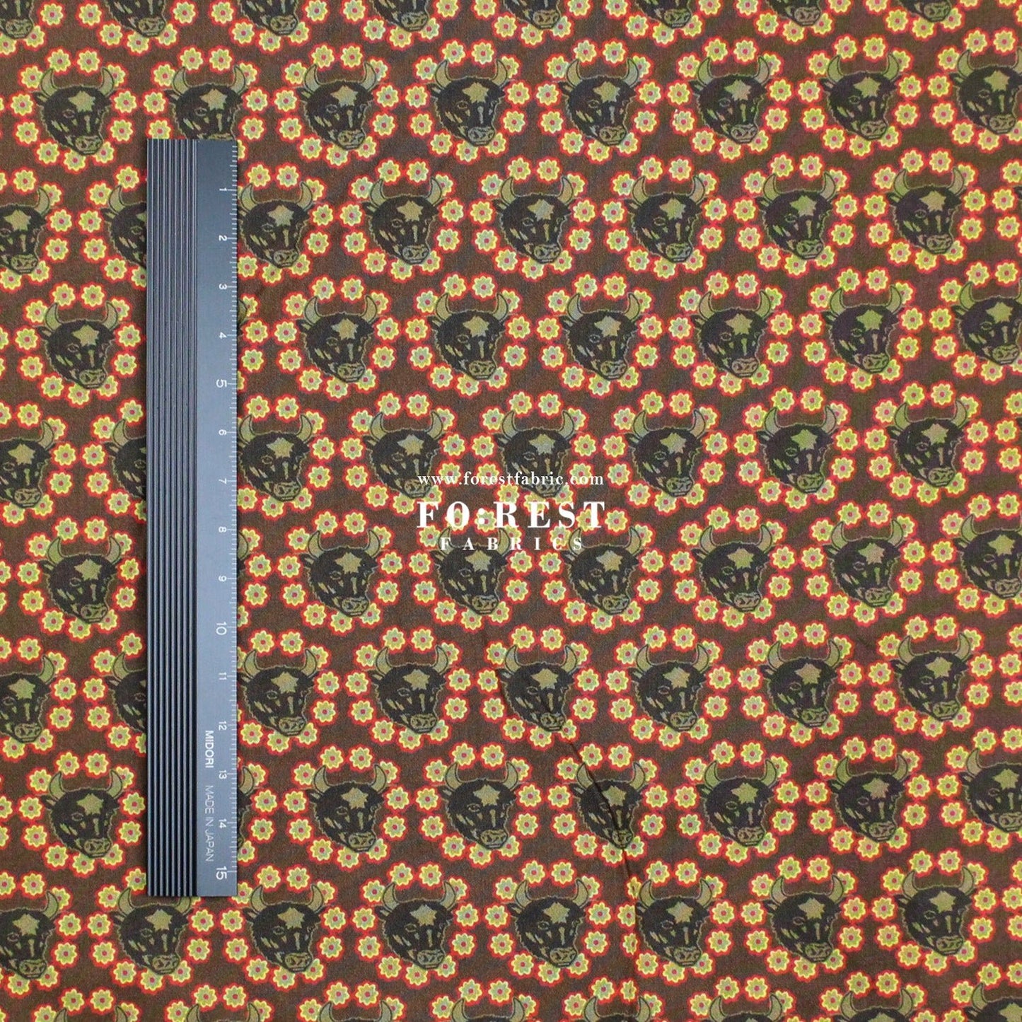 Liberty of London (Cotton Tana Lawn Fabric) - Earth OX - FO:REST Fabric 布恩堂Liberty fabrictana lawnjapanese fabricykk zipper