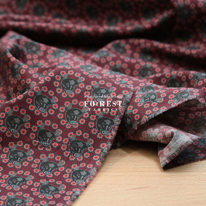 Liberty of London (Cotton Tana Lawn Fabric) - Earth OX - FO:REST Fabric 布恩堂Liberty fabrictana lawnjapanese fabricykk zipper
