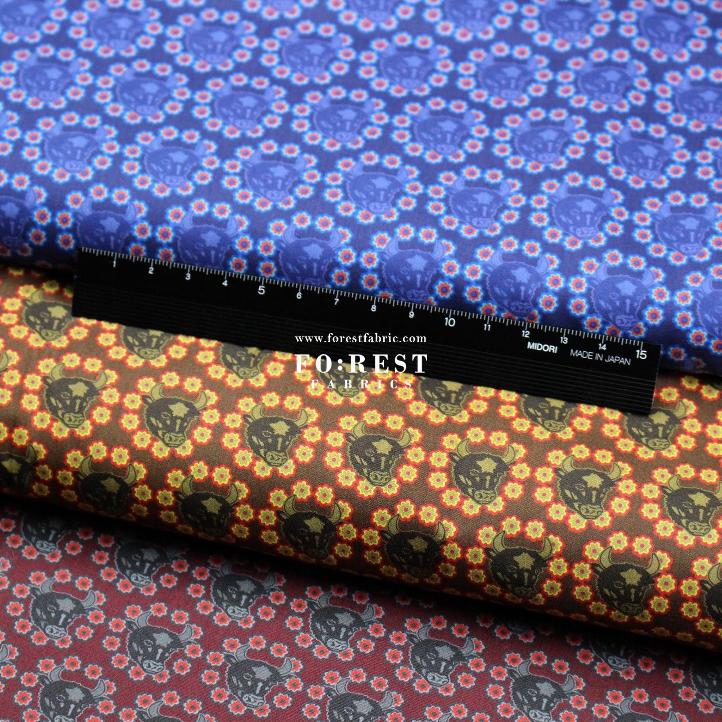 Liberty of London (Cotton Tana Lawn Fabric) - Earth OX - FO:REST Fabric 布恩堂Liberty fabrictana lawnjapanese fabricykk zipper