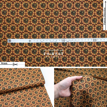 Liberty of London (Cotton Tana Lawn Fabric) - Earth OX - FO:REST Fabric 布恩堂Liberty fabrictana lawnjapanese fabricykk zipper