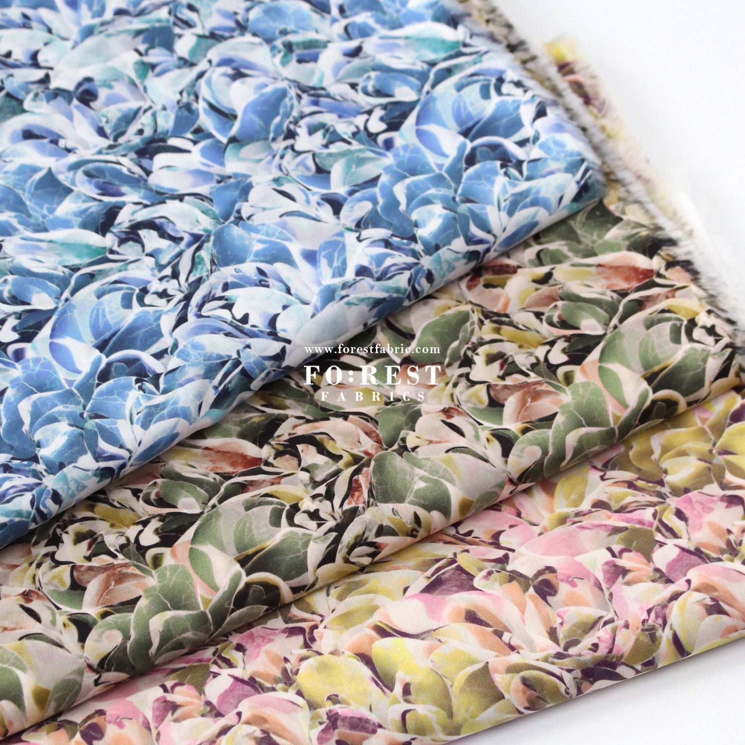 Liberty of London (Cotton Tana Lawn Fabric) - Efflorescence - FO:REST Fabric 布恩堂Liberty fabrictana lawnjapanese fabricykk zipper