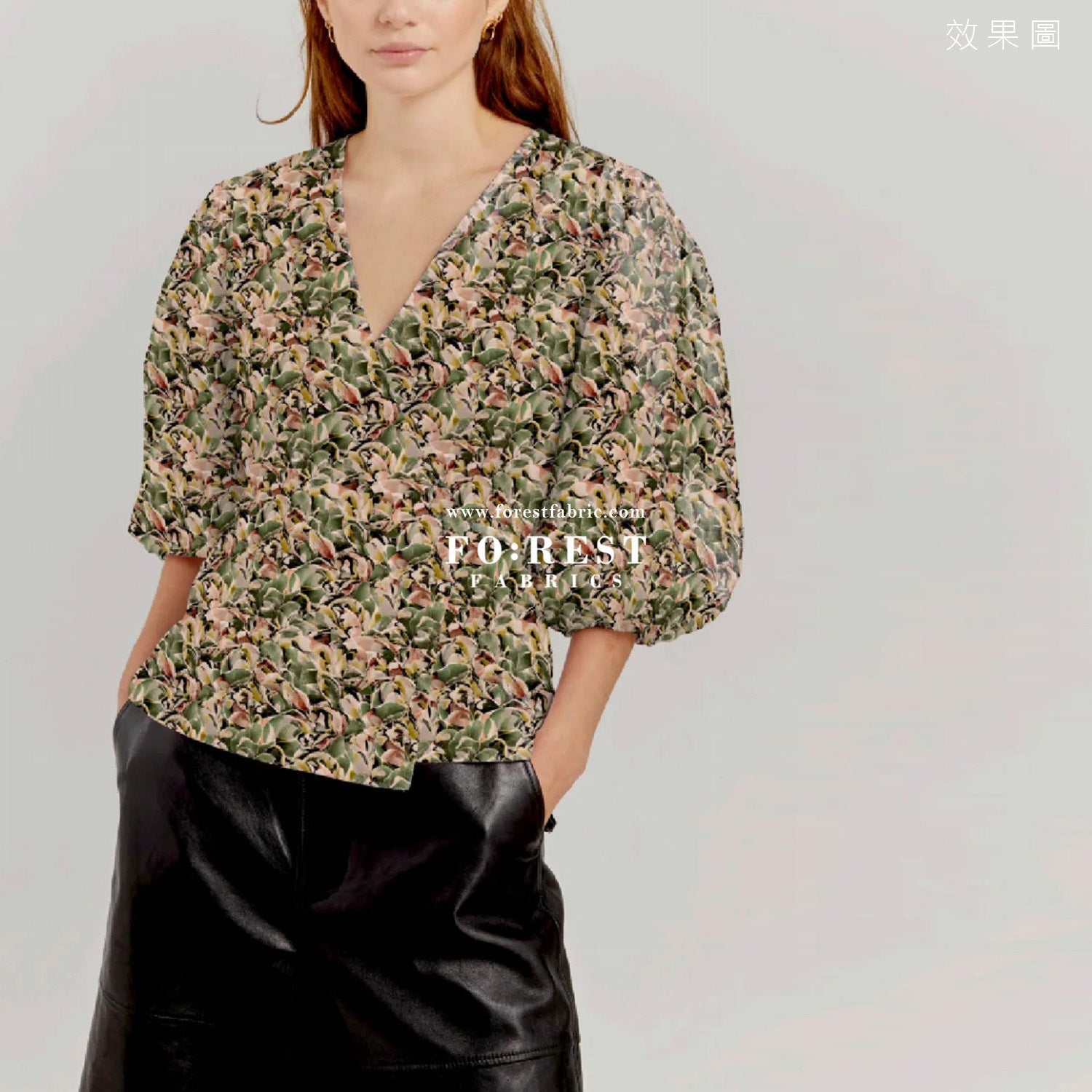 Liberty of London (Cotton Tana Lawn Fabric) - Efflorescence - FO:REST Fabric 布恩堂Liberty fabrictana lawnjapanese fabricykk zipper