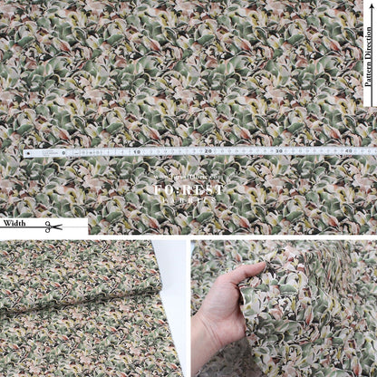 Liberty of London (Cotton Tana Lawn Fabric) - Efflorescence - FO:REST Fabric 布恩堂Liberty fabrictana lawnjapanese fabricykk zipper
