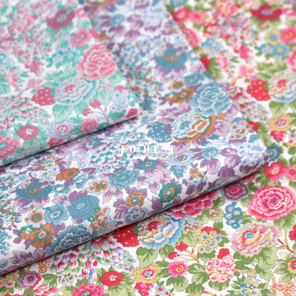 Liberty of London (Cotton Tana Lawn Fabric) - Elysian Day - FO:REST Fabric 布恩堂Liberty fabrictana lawnjapanese fabricykk zipper