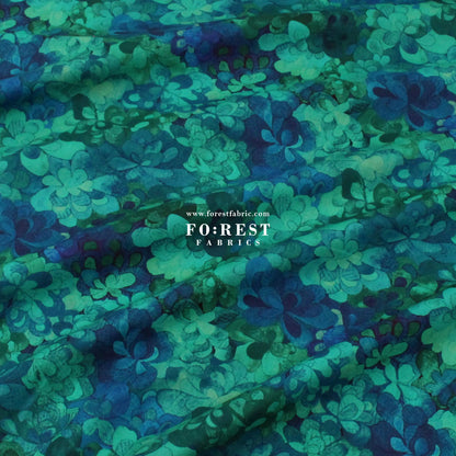Liberty of London (Cotton Tana Lawn Fabric) - Emerald Bay B - FO:REST Fabric 布恩堂Liberty fabrictana lawnjapanese fabricykk zipper