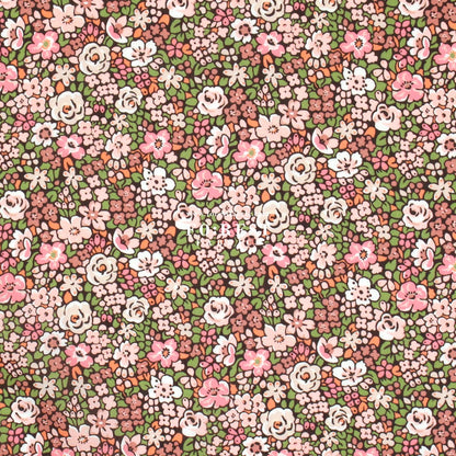 Liberty of London (Cotton Tana Lawn Fabric) - Emma Louise GreenPink - FO:REST Fabric 布恩堂Liberty fabrictana lawnjapanese fabricykk zipper