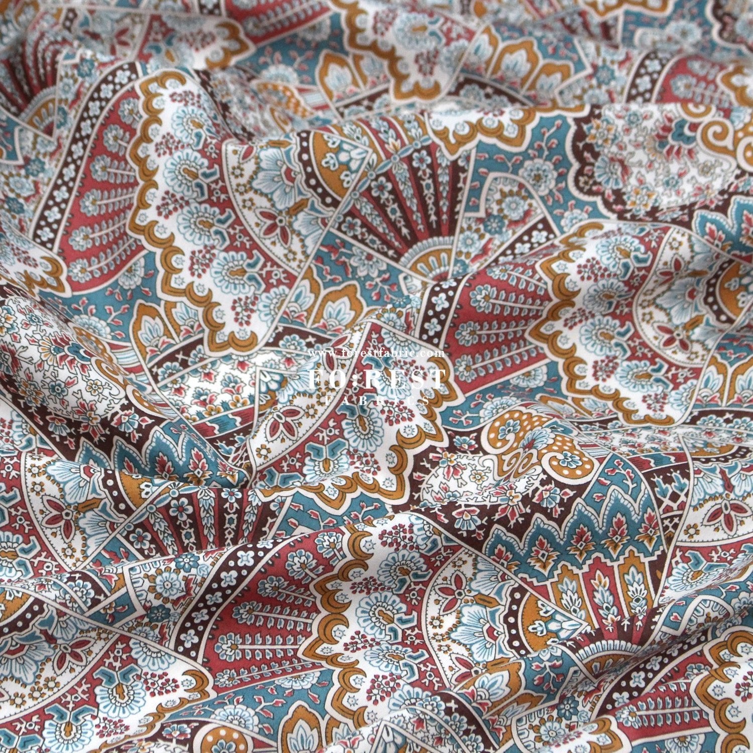 Liberty of London (Cotton Tana Lawn Fabric) - Emporium - FO:REST Fabric 布恩堂Liberty fabrictana lawnjapanese fabricykk zipper