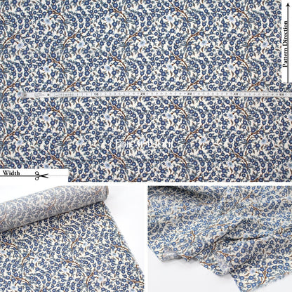 Liberty of London (Cotton Tana Lawn Fabric) - Empress - FO:REST Fabric 布恩堂Liberty fabrictana lawnjapanese fabricykk zipper