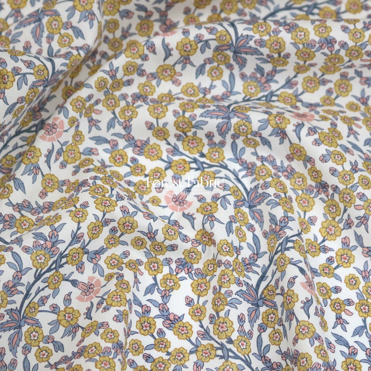 Liberty of London (Cotton Tana Lawn Fabric) - Empress - FO:REST Fabric 布恩堂Liberty fabrictana lawnjapanese fabricykk zipper