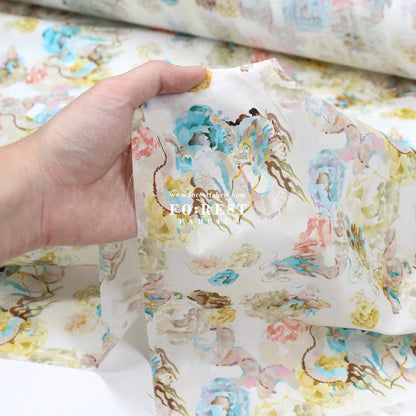Liberty of London (Cotton Tana Lawn Fabric) - Endless Song - FO:REST Fabric 布恩堂Liberty fabrictana lawnjapanese fabricykk zipper