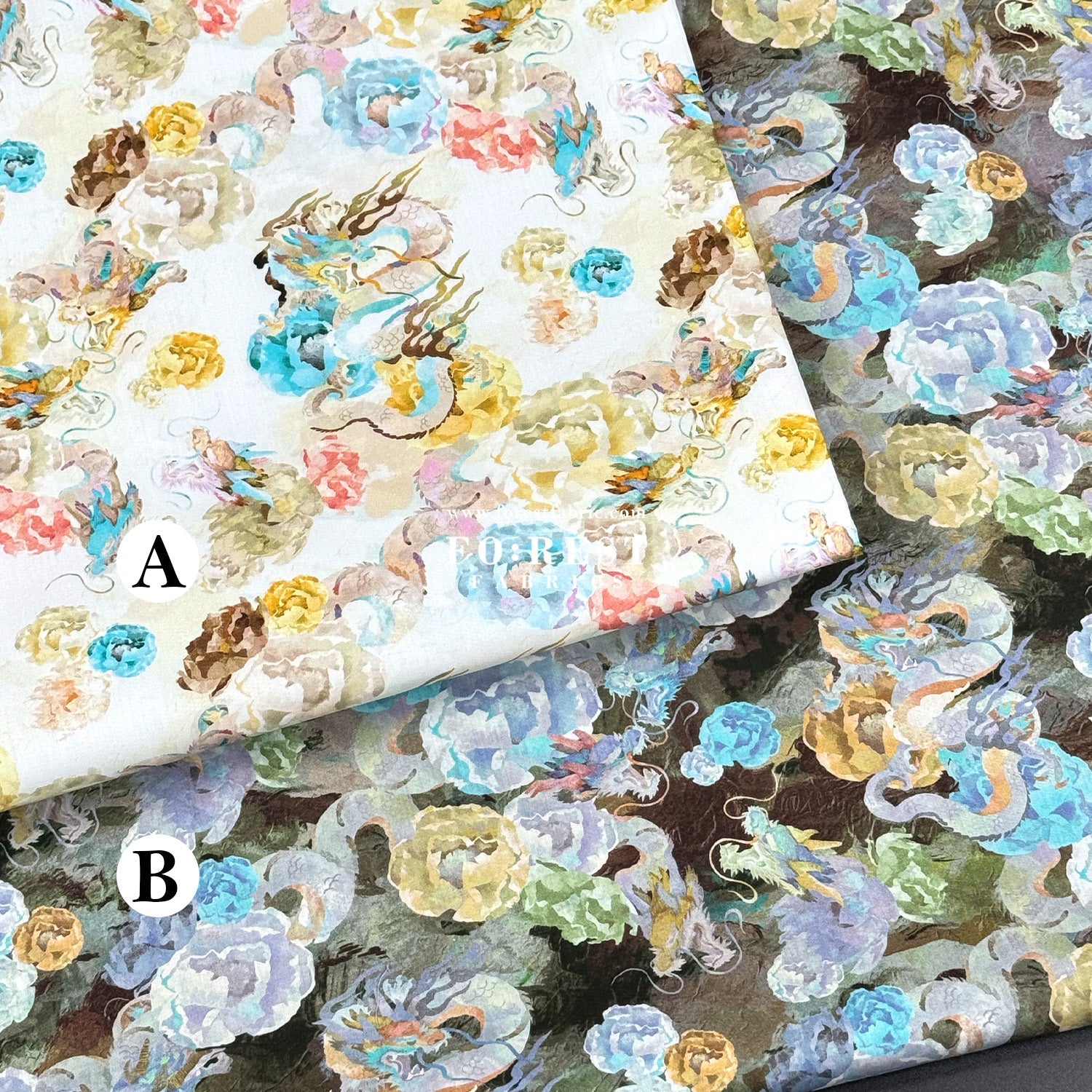 Liberty of London (Cotton Tana Lawn Fabric) - Endless Song - FO:REST Fabric 布恩堂Liberty fabrictana lawnjapanese fabricykk zipper