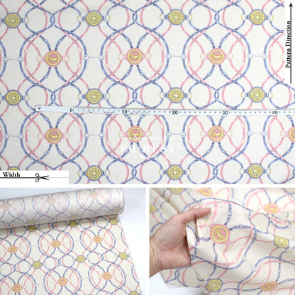 Liberty of London (Cotton Tana Lawn Fabric) - Equestrian - FO:REST Fabric 布恩堂Liberty fabrictana lawnjapanese fabricykk zipper