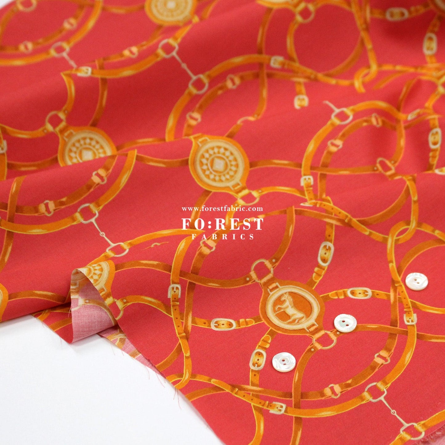 Liberty of London (Cotton Tana Lawn Fabric) - Equestrian - FO:REST Fabric 布恩堂Liberty fabrictana lawnjapanese fabricykk zipper