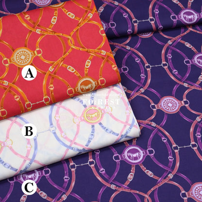 Liberty of London (Cotton Tana Lawn Fabric) - Equestrian - FO:REST Fabric 布恩堂Liberty fabrictana lawnjapanese fabricykk zipper