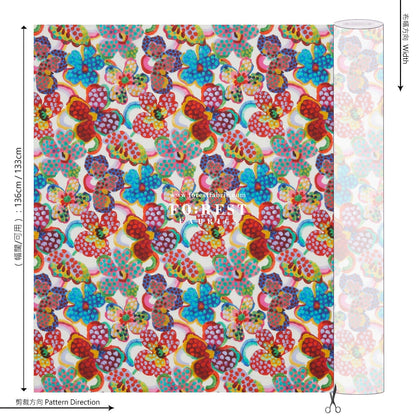 Liberty of London (Cotton Tana Lawn Fabric) - Fauvism Floral - FO:REST Fabric 布恩堂Liberty fabrictana lawnjapanese fabricykk zipper