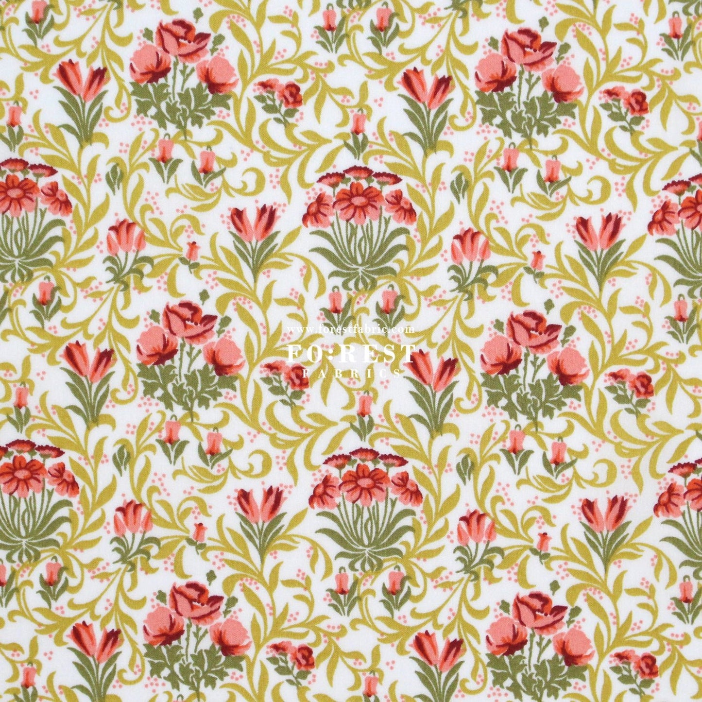Liberty of London (Cotton Tana Lawn Fabric) - Fawley Spring - FO:REST Fabric 布恩堂Liberty fabrictana lawnjapanese fabricykk zipper