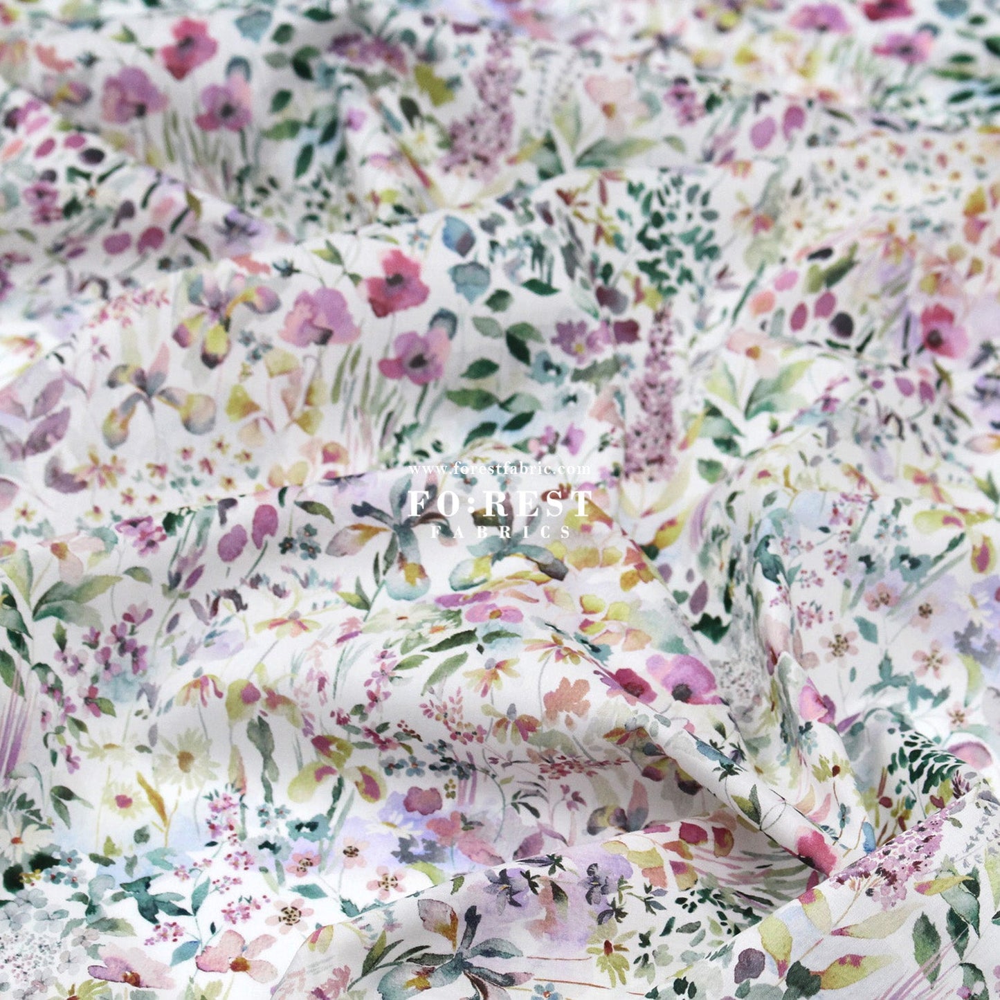 Liberty of London (Cotton Tana Lawn Fabric) - Felda B - FO:REST Fabric 布恩堂Liberty fabrictana lawnjapanese fabricykk zipper
