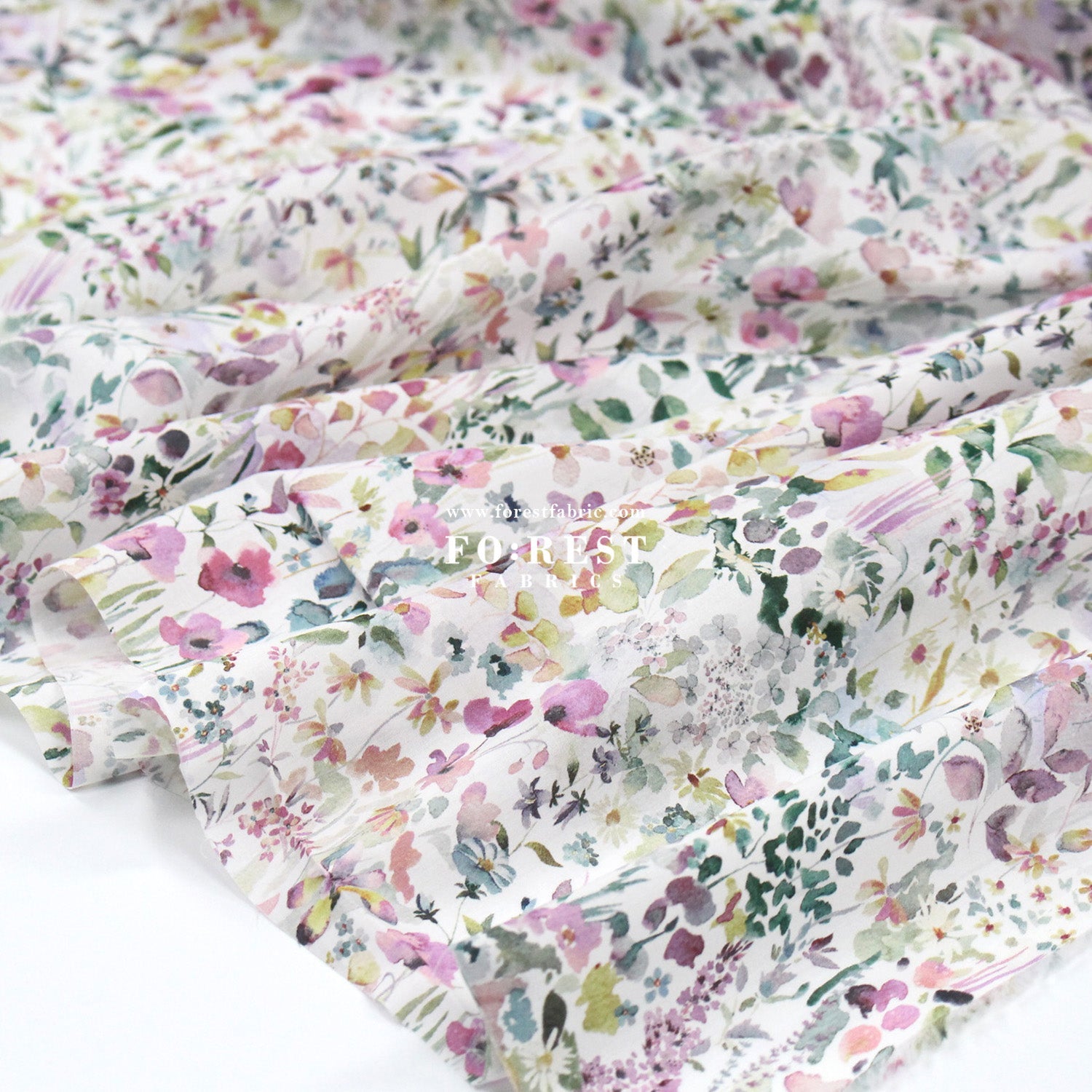 Liberty of London (Cotton Tana Lawn Fabric) - Felda B - FO:REST Fabric 布恩堂Liberty fabrictana lawnjapanese fabricykk zipper