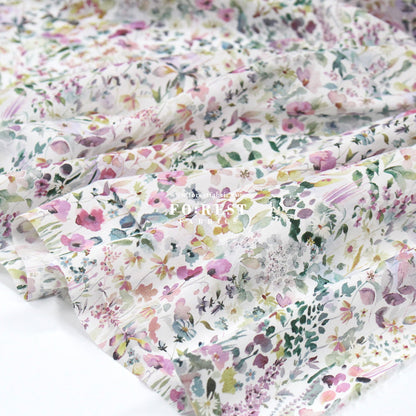Liberty of London (Cotton Tana Lawn Fabric) - Felda B - FO:REST Fabric 布恩堂Liberty fabrictana lawnjapanese fabricykk zipper