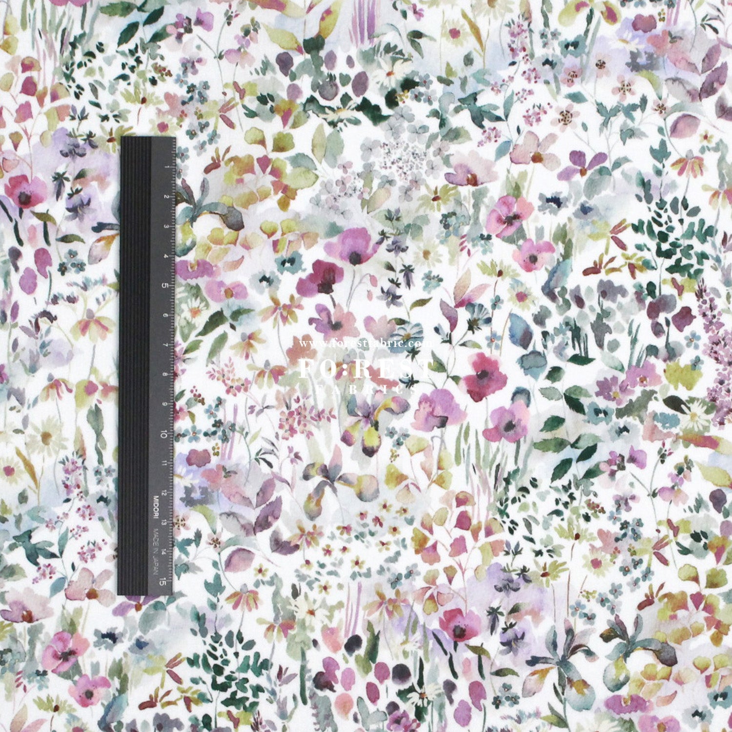 Liberty of London (Cotton Tana Lawn Fabric) - Felda B - FO:REST Fabric 布恩堂Liberty fabrictana lawnjapanese fabricykk zipper