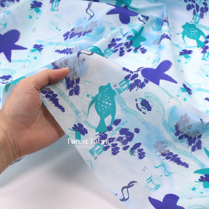 Liberty of London (Cotton Tana Lawn Fabric) - Festivities B - FO:REST Fabric 布恩堂Liberty fabrictana lawnjapanese fabricykk zipper
