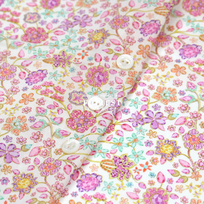 Liberty of London (Cotton Tana Lawn Fabric) - Fiona Devaux A - FO:REST Fabric 布恩堂Liberty fabrictana lawnjapanese fabricykk zipper