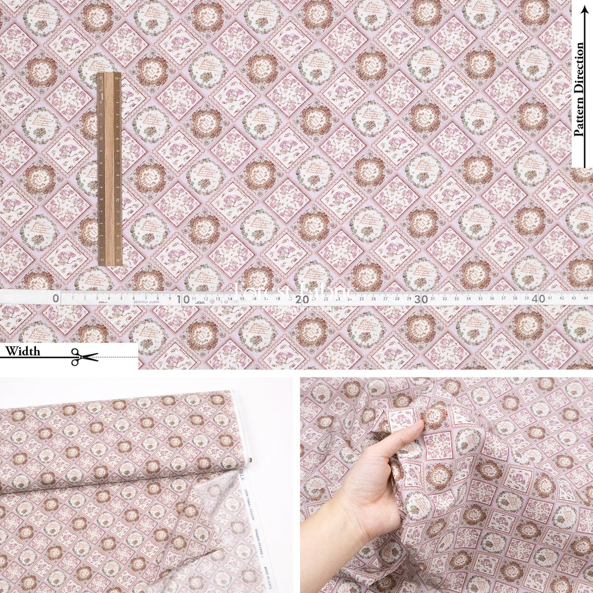 Liberty of London (Cotton Tana Lawn Fabric) - Fleur Foulard - FO:REST Fabric 布恩堂Liberty fabrictana lawnjapanese fabricykk zipper