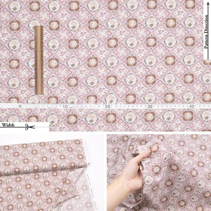 Liberty of London (Cotton Tana Lawn Fabric) - Fleur Foulard - FO:REST Fabric 布恩堂Liberty fabrictana lawnjapanese fabricykk zipper
