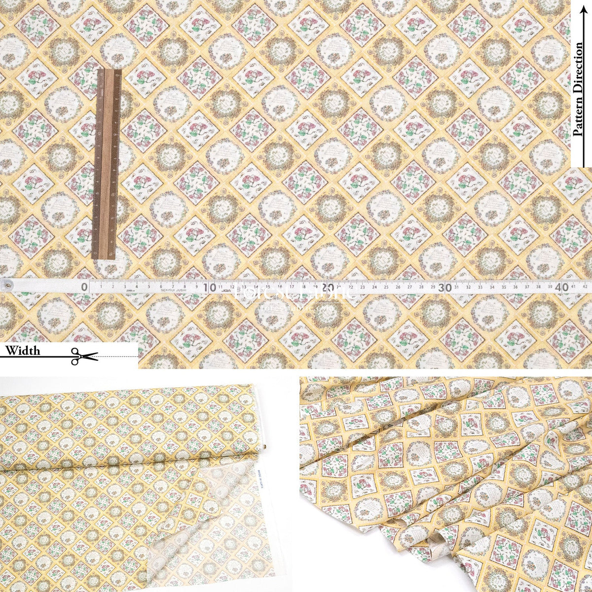 Liberty of London (Cotton Tana Lawn Fabric) - Fleur Foulard - FO:REST Fabric 布恩堂Liberty fabrictana lawnjapanese fabricykk zipper