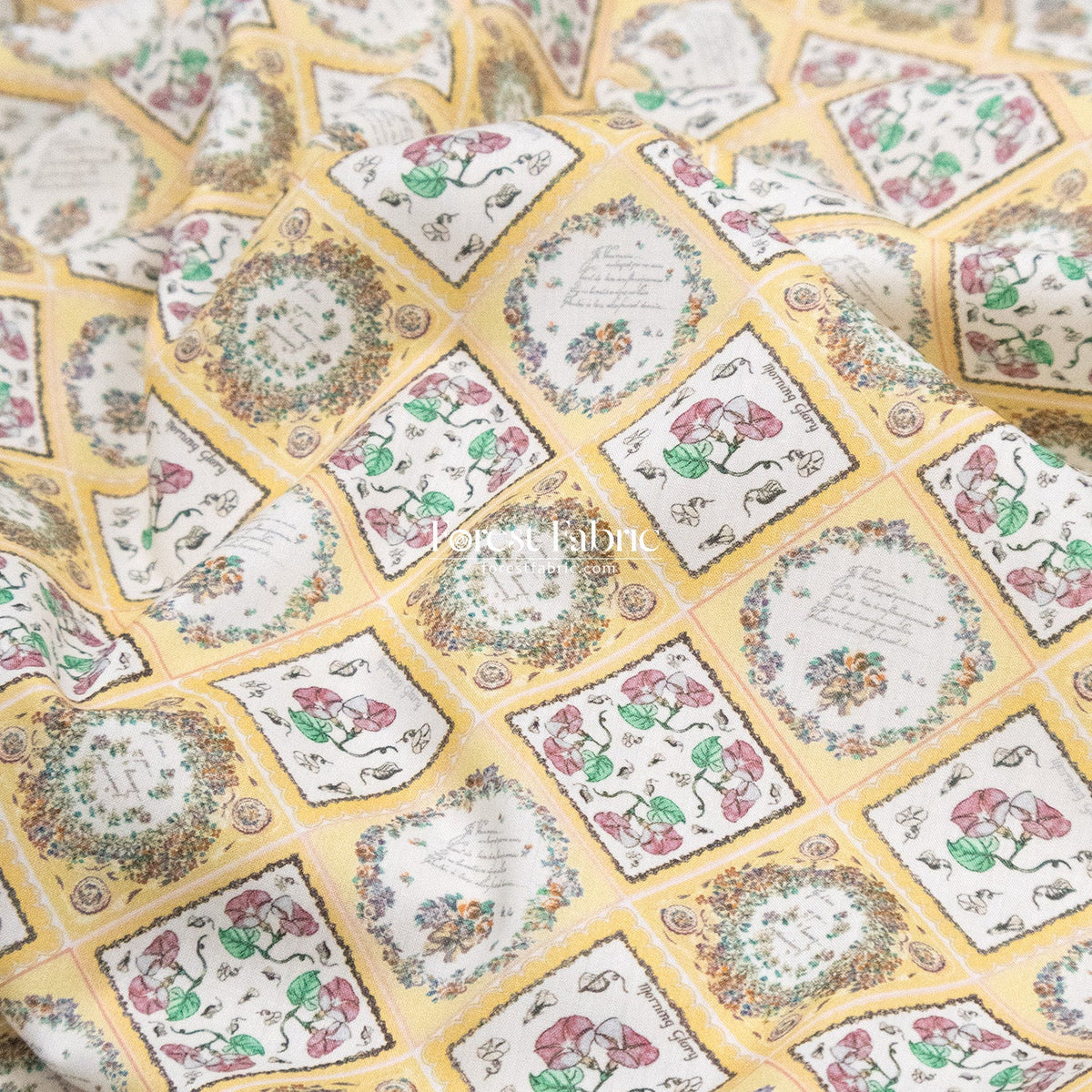 Liberty of London (Cotton Tana Lawn Fabric) - Fleur Foulard - FO:REST Fabric 布恩堂Liberty fabrictana lawnjapanese fabricykk zipper
