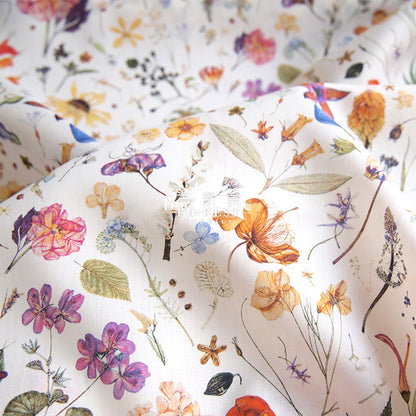 Liberty of London (Cotton Tana Lawn Fabric) - Floral eve Black - FO:REST Fabric 布恩堂Liberty fabrictana lawnjapanese fabricykk zipper