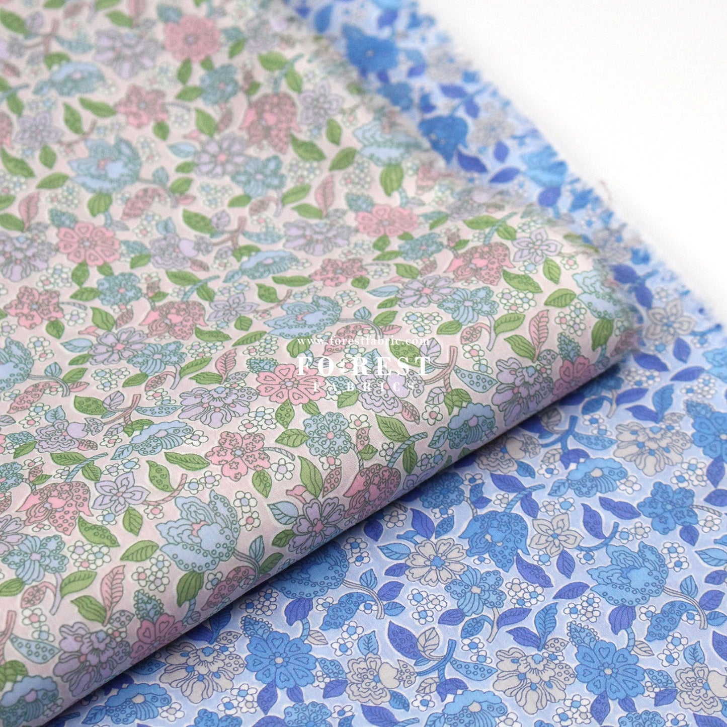 Liberty of London (Cotton Tana Lawn Fabric) - Floral Ovation - FO:REST Fabric 布恩堂Liberty fabrictana lawnjapanese fabricykk zipper