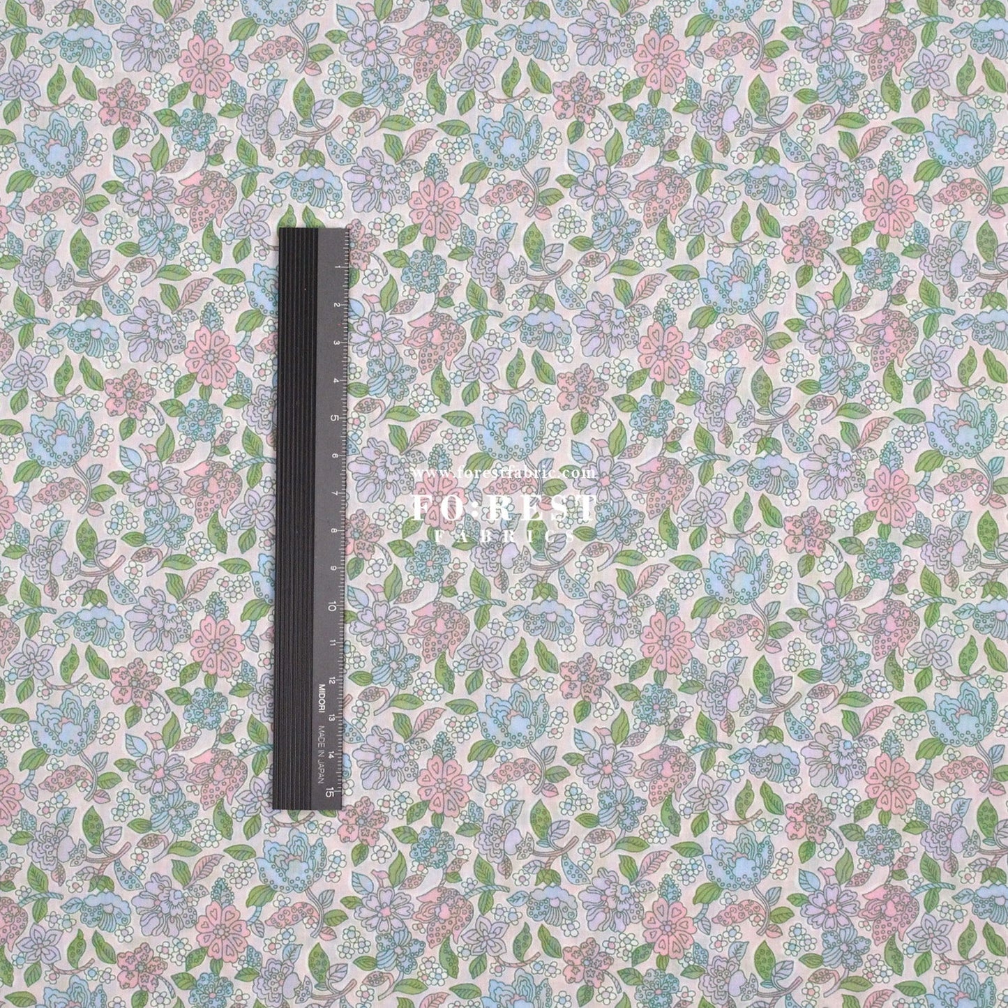 Liberty of London (Cotton Tana Lawn Fabric) - Floral Ovation - FO:REST Fabric 布恩堂Liberty fabrictana lawnjapanese fabricykk zipper
